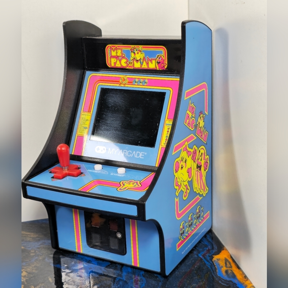 My Arcade Micro Player Mini Arcade  Machine: Ms. Pac-Man Video Game.
